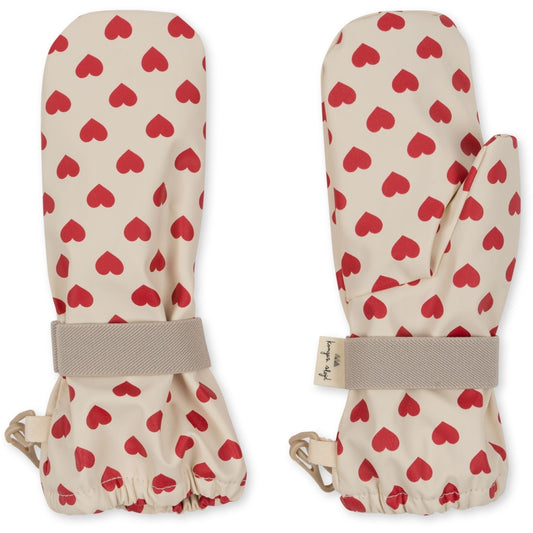 Regen-Fäustlinge 'Coeur Rouge' - The Little One • Family.Concept.Store.