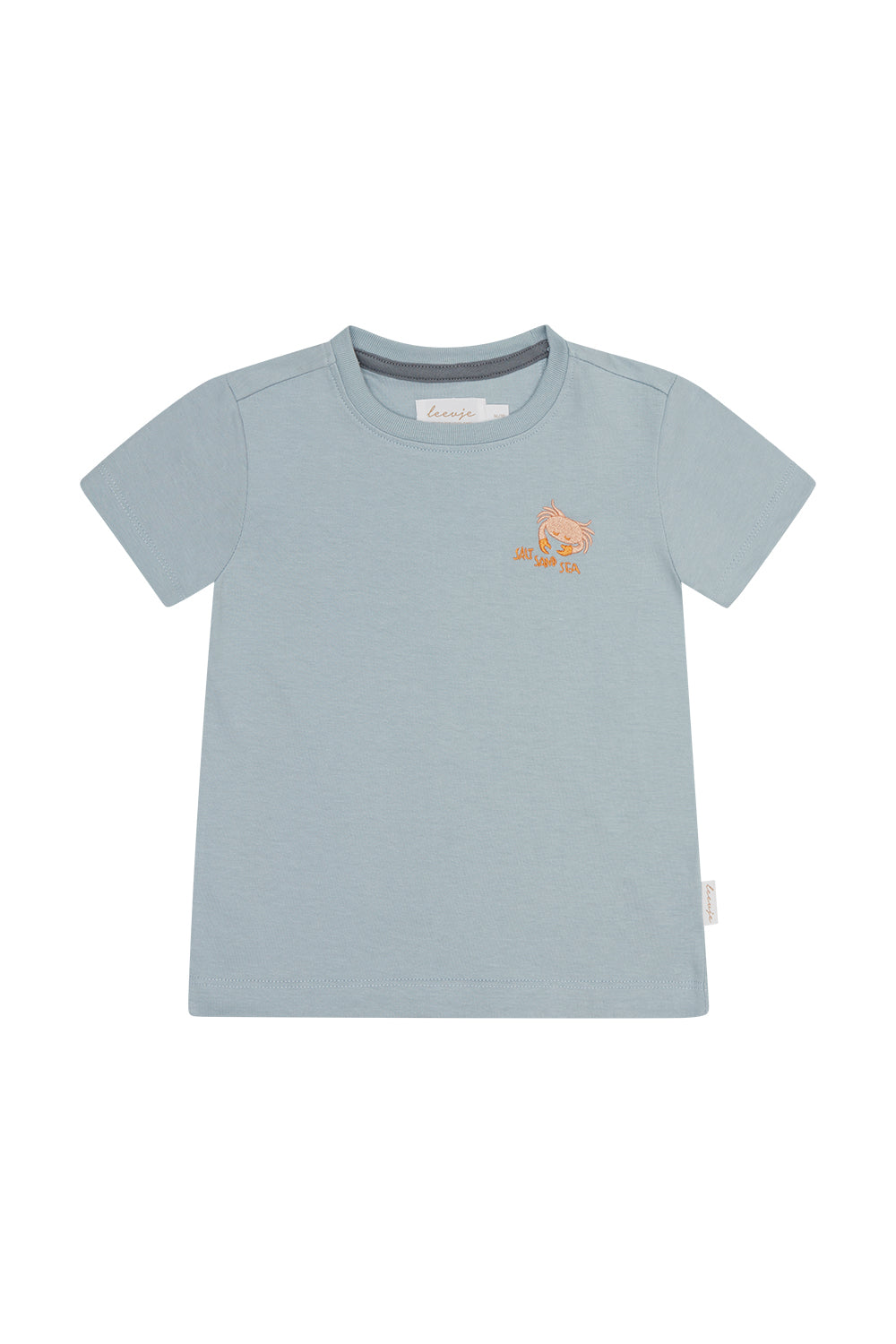 Unisex T-Shirt 'Crab' Blue