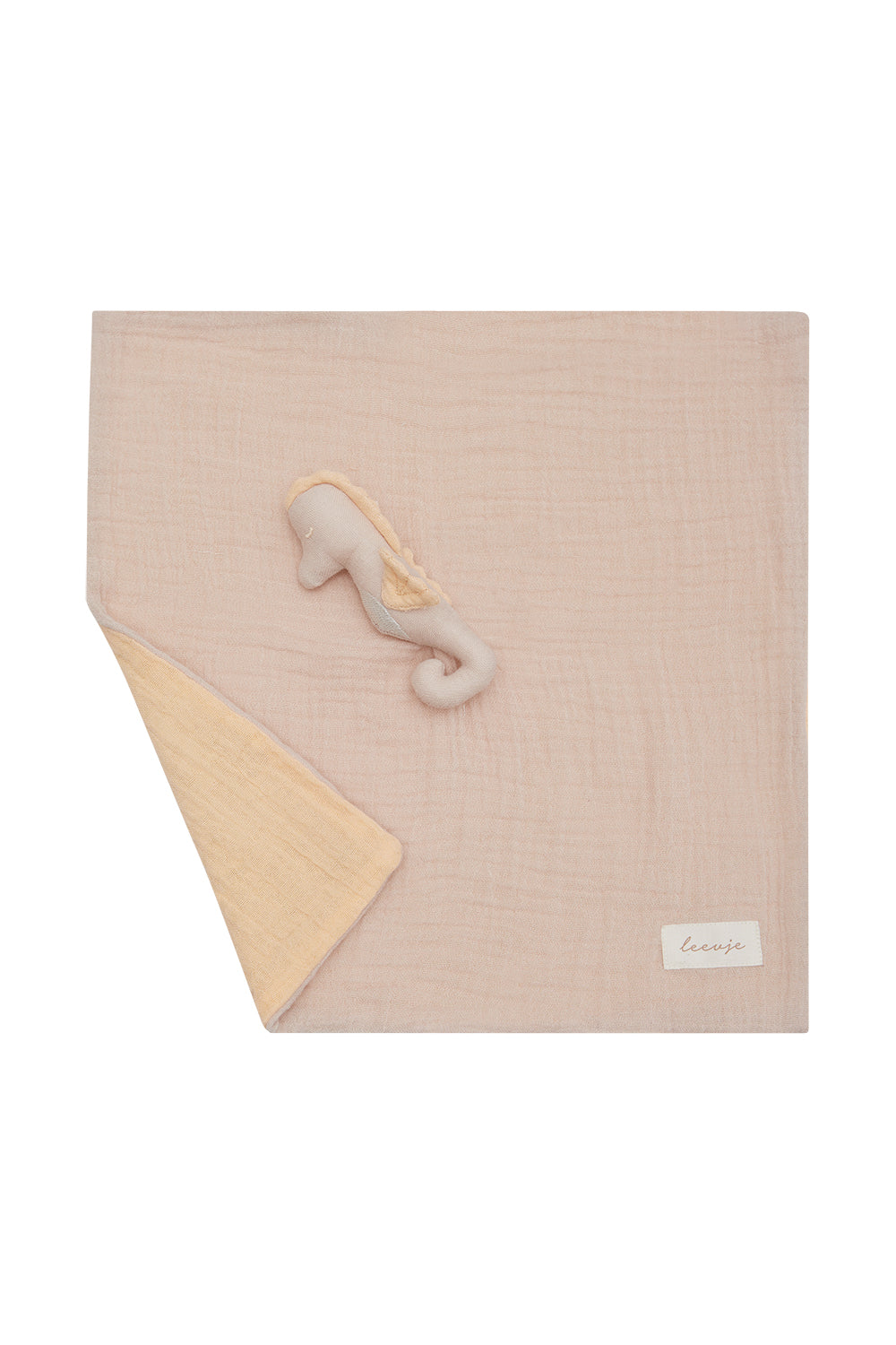 Kuscheltuch aus Musselin 'Seahorse'