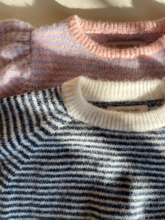 Puff Knit Sweater Berle 'Purple/ Pink Dolphin'