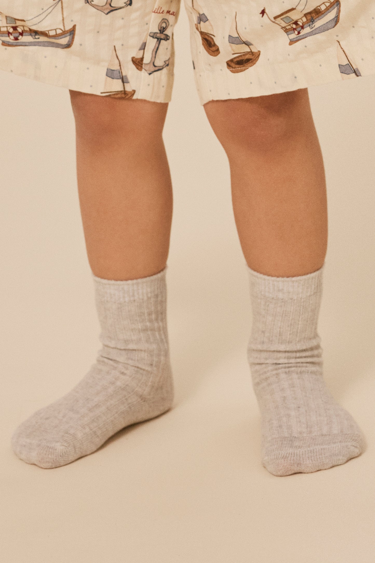 3er Pack Ripp-Socken 'Soft Grey/Ment/Brown'