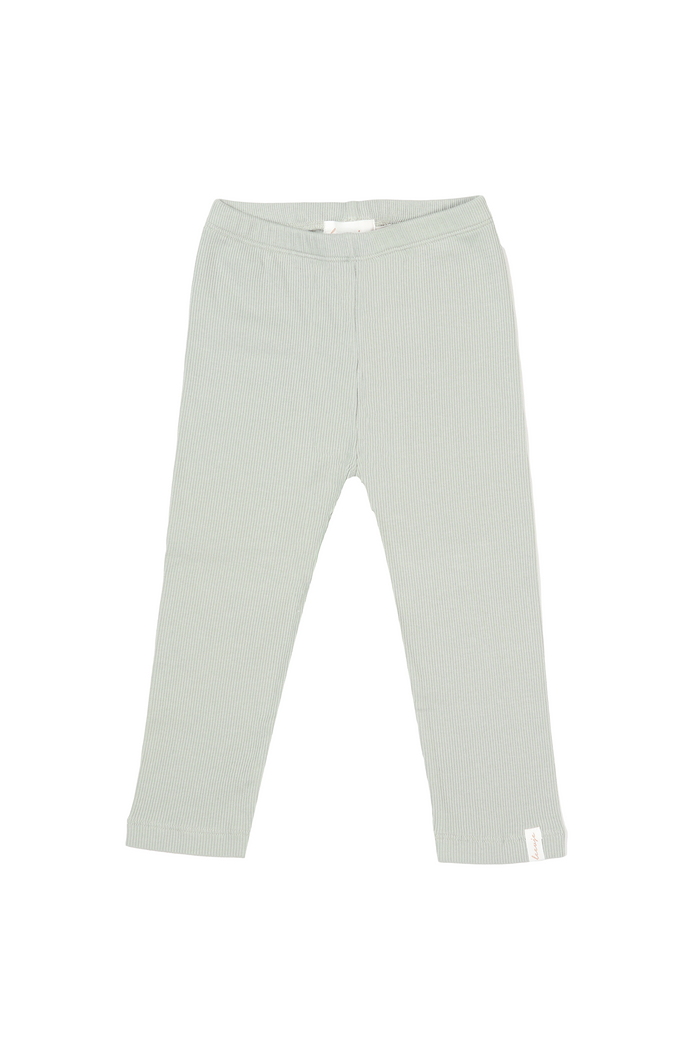 Leggings aus Bio-Baumwolle 'Soft Green'