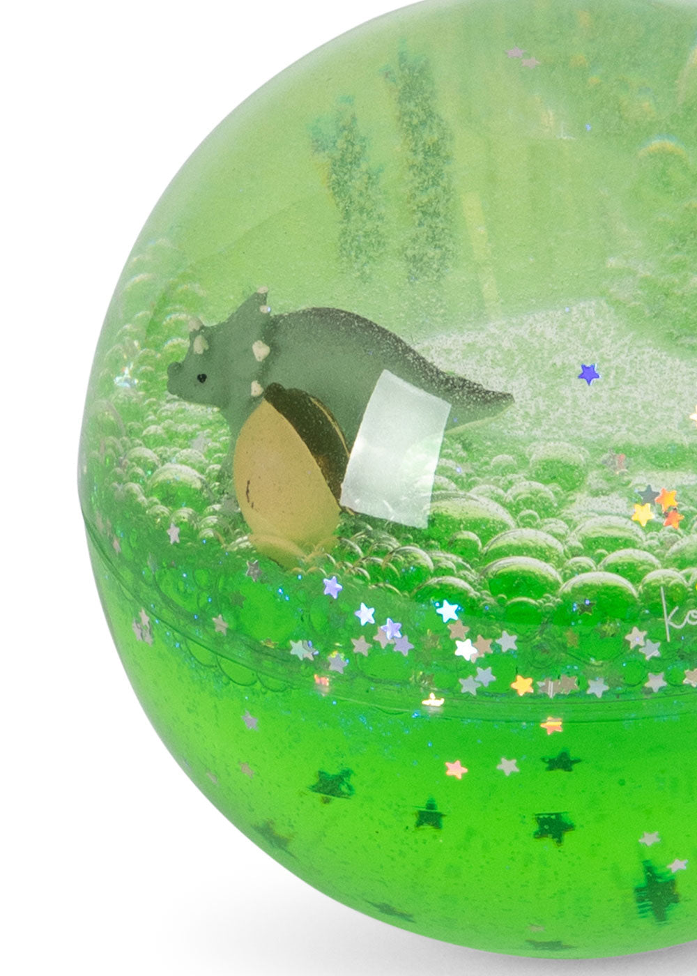 Glitter Wasserball 'Lemon'
