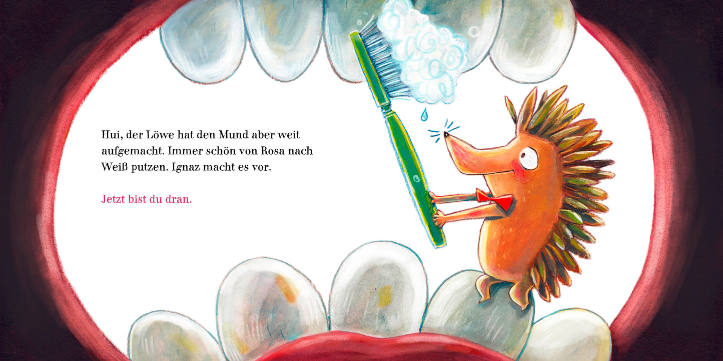 Schoenwald/Jakobs • Hilf dem Löwen Zähne putzen! - The Little One • Family.Concept.Store.