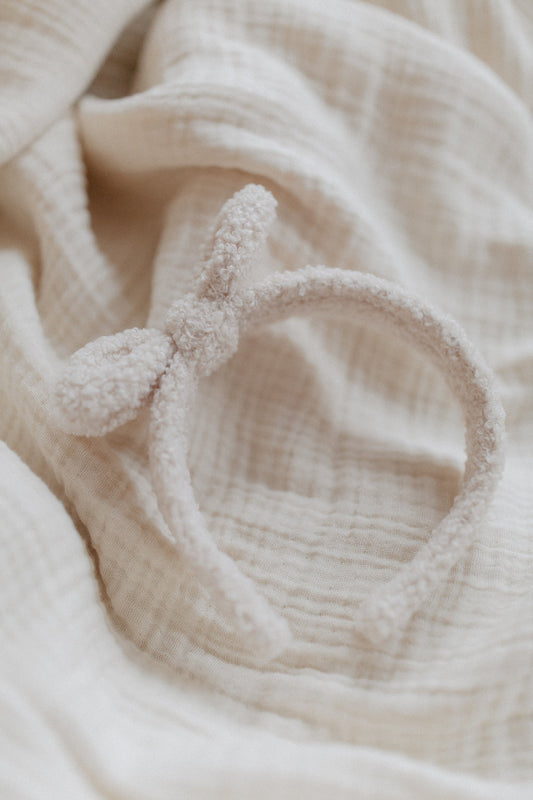 Haarreif Teddy mit Schleife