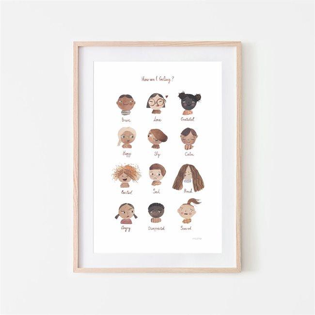 Poster 'Gefühle' • Medium - The Little One • Family.Concept.Store.
