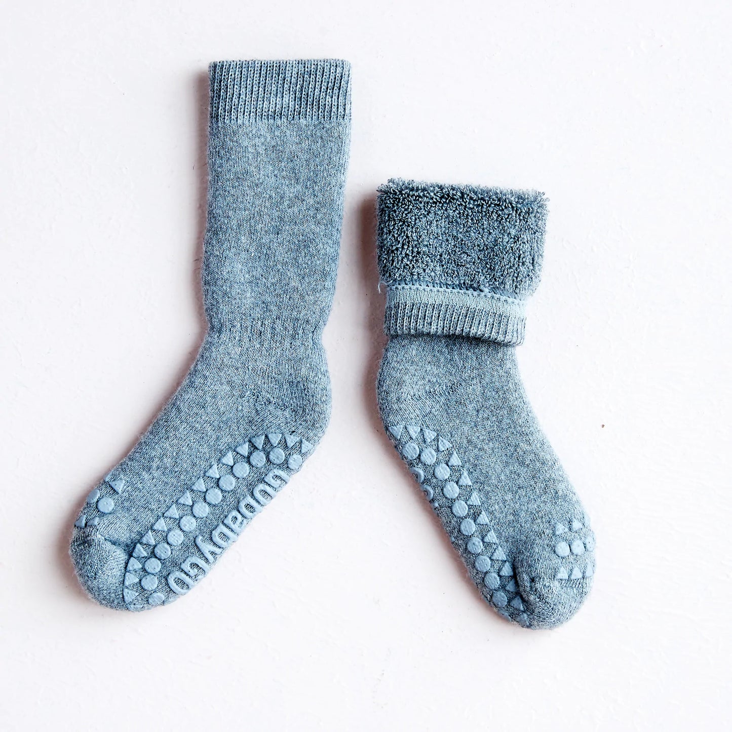 Antirutsch-Socken 'Grey Melange' - The Little One • Family.Concept.Store.
