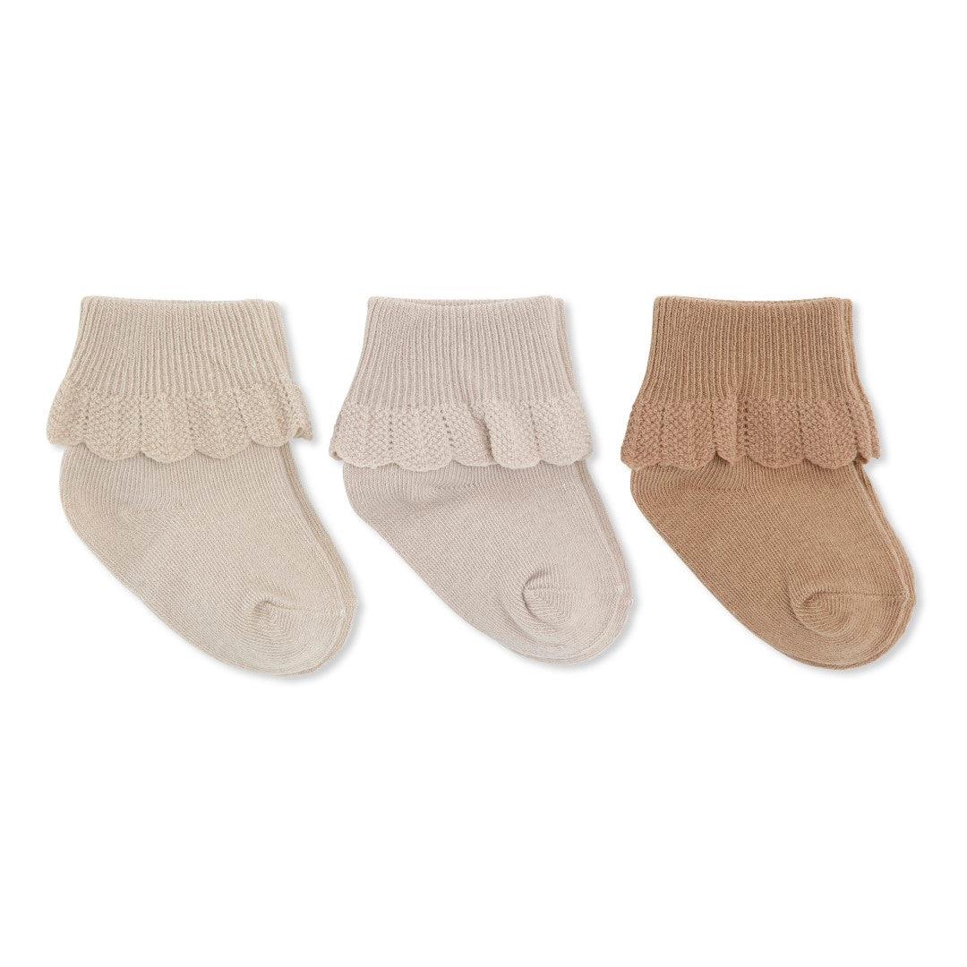 3er-Pack Spitzensöckchen 'Tuscany' - The Little One • Family.Concept.Store.