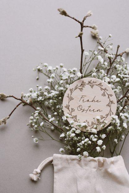 Meilensteinscheibe - Frohe Ostern - The Little One • Family.Concept.Store.