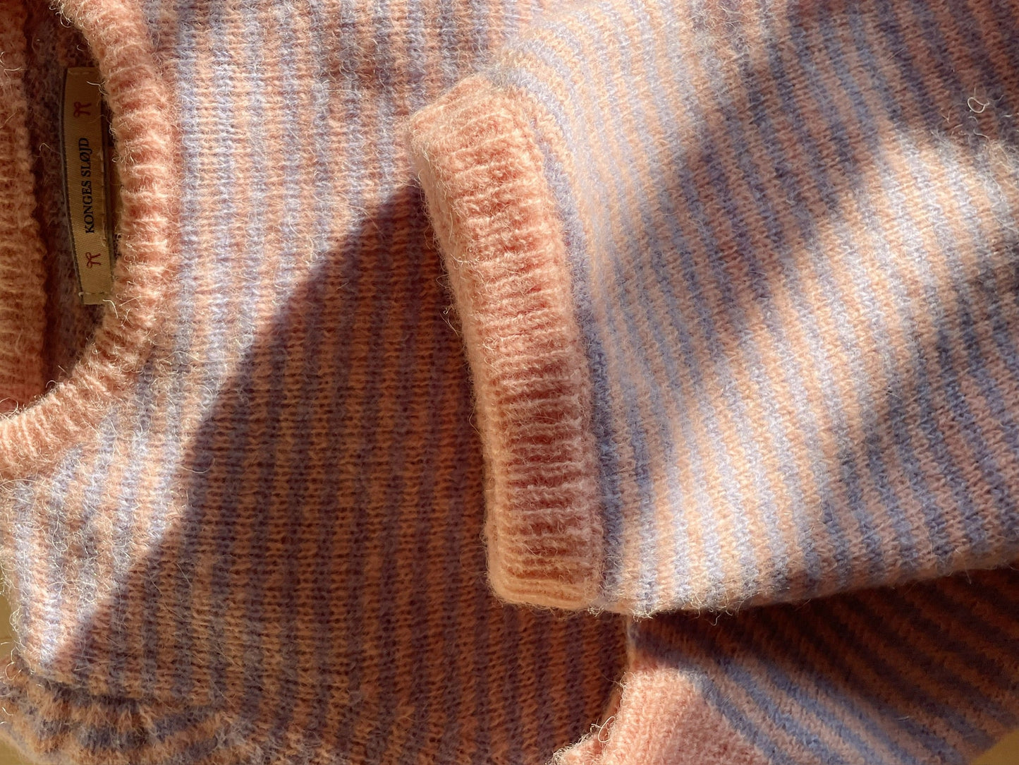 Puff Knit Sweater Berle 'Purple/ Pink Dolphin'