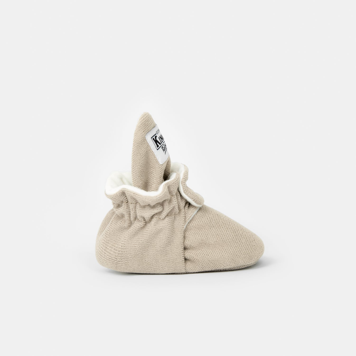 Sonderedition Gamuza Booties Gripper 'Ivory' - The Little One • Family.Concept.Store. 