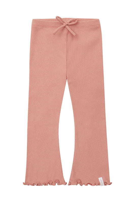 Flared Leggings 'Terracotta'