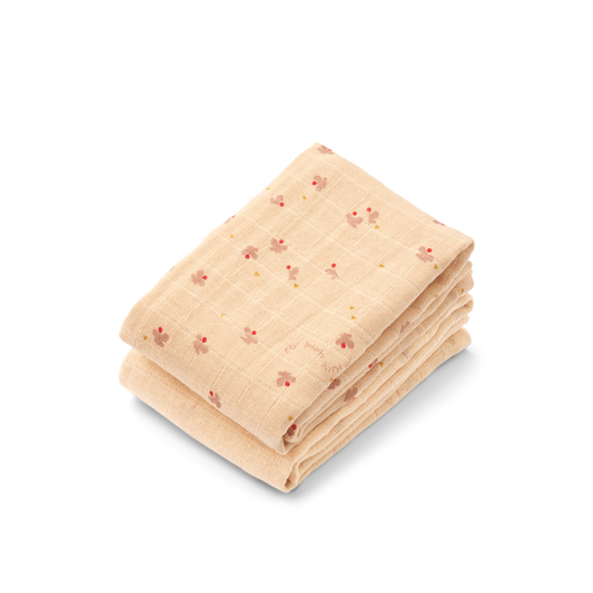 2er-Pack Musselintücher Lewis 'Mini Butterfly/Apple Blossom Mix'