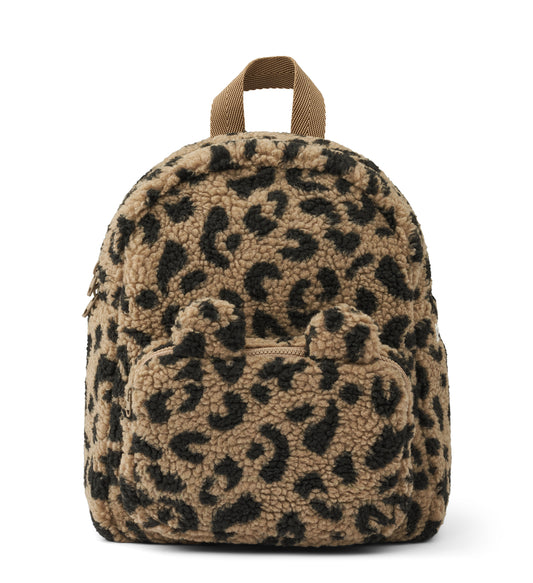 Rucksack Allan Pile Medium 'Leo Oat/Black Panther' - The Little One • Family.Concept.Store.