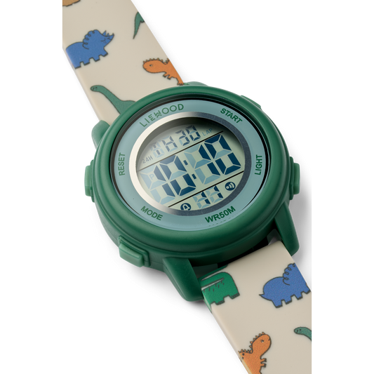 Armbanduhr Sussi 'Dinosaurs/ Mist'