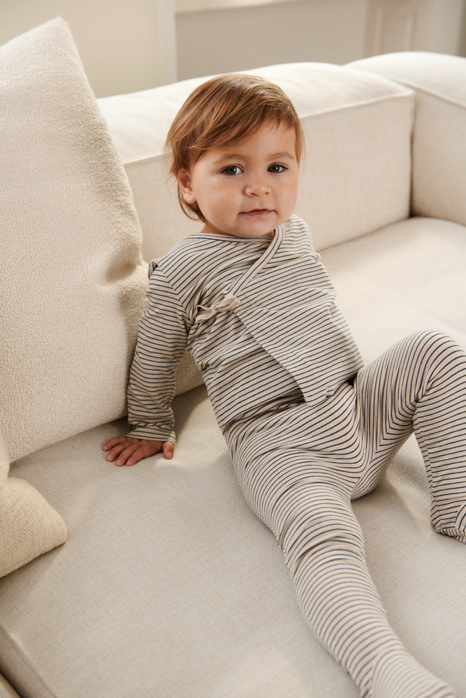 Wickeljäckchen Tadeo 'Stripe Sandy/Tuscany Rose' - The Little One • Family.Concept.Store. 