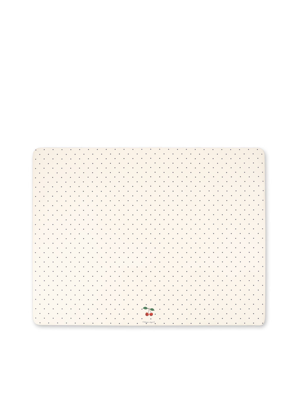 Vinyl-Bodenschutzmatte 'Navy Dots'