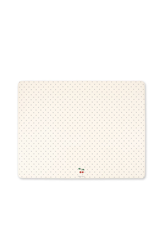Vinyl-Bodenschutzmatte 'Navy Dots'