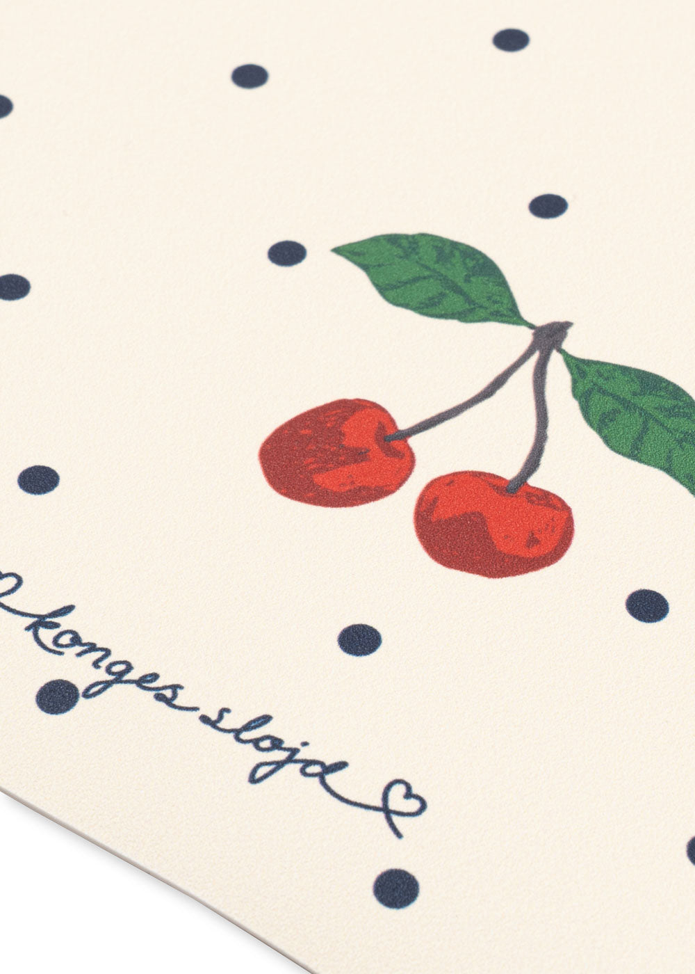 Vinyl-Bodenschutzmatte 'Navy Dots'
