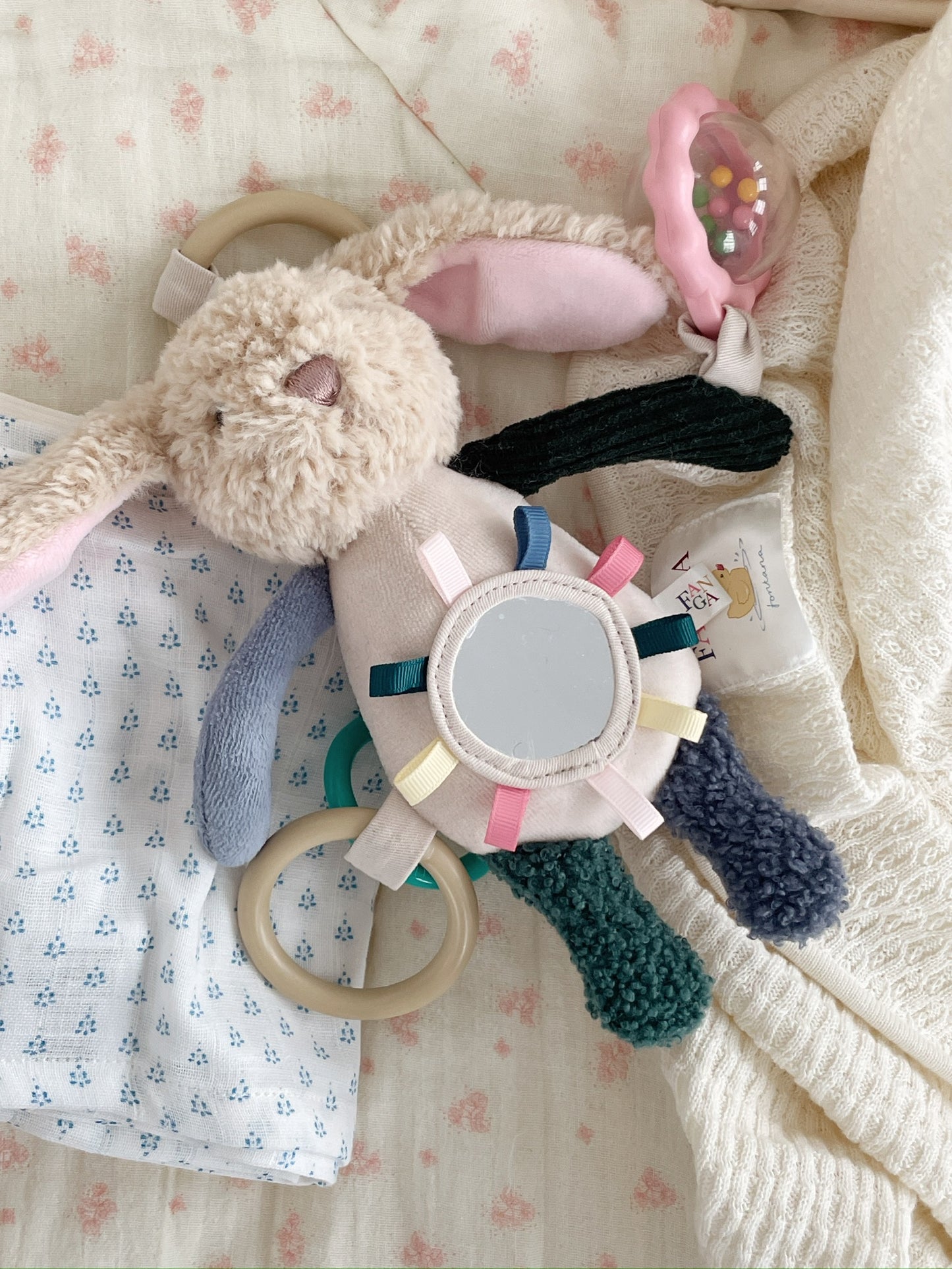 Activity Toy Bunny 'Sea Mist'