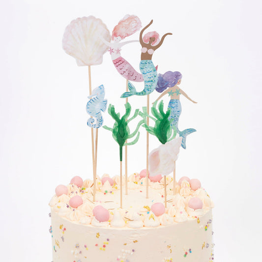 Caketopper Set 'Mermaid'