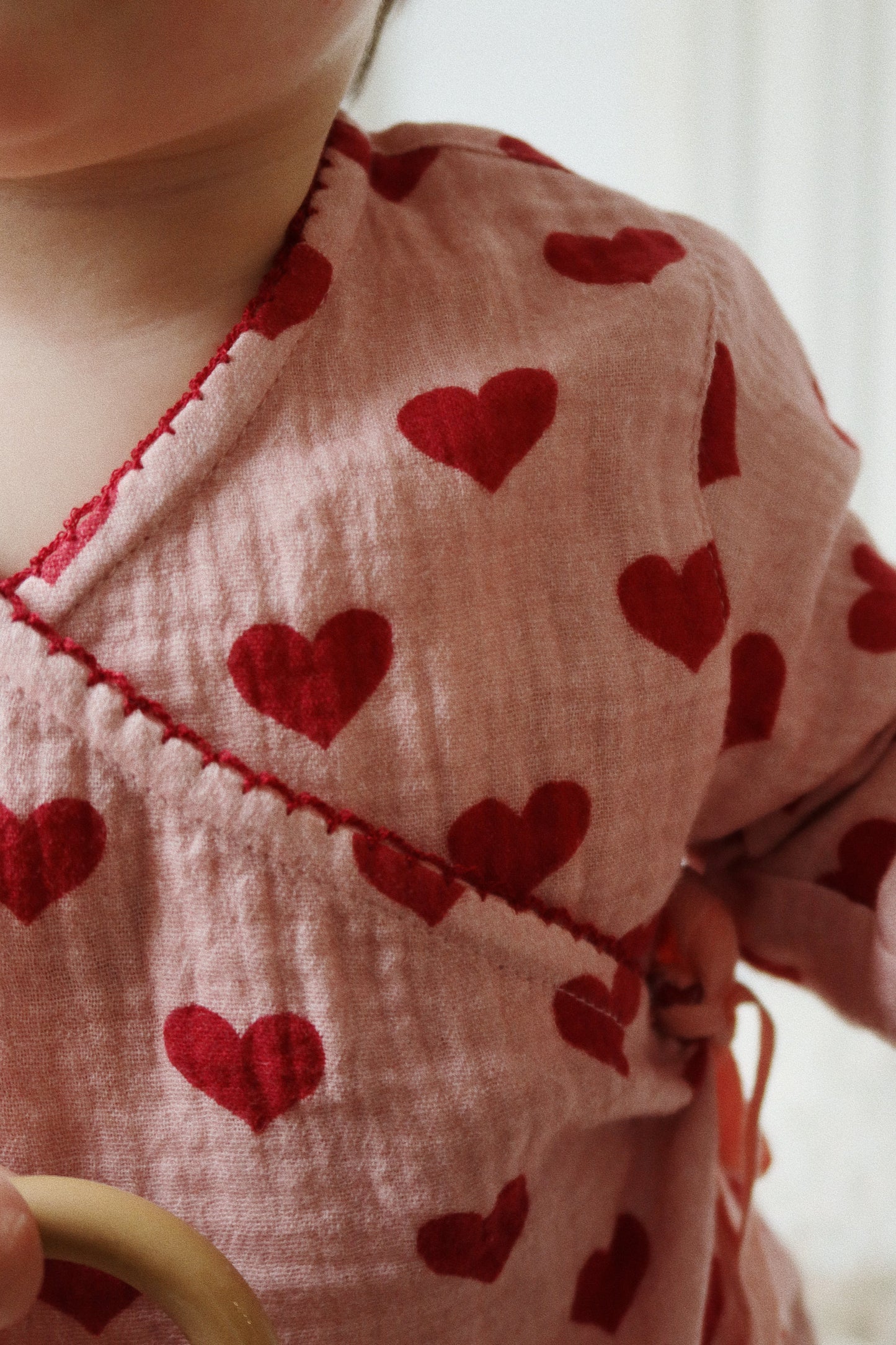 Ruffled blouse Coco 'Coeur Eclipse'