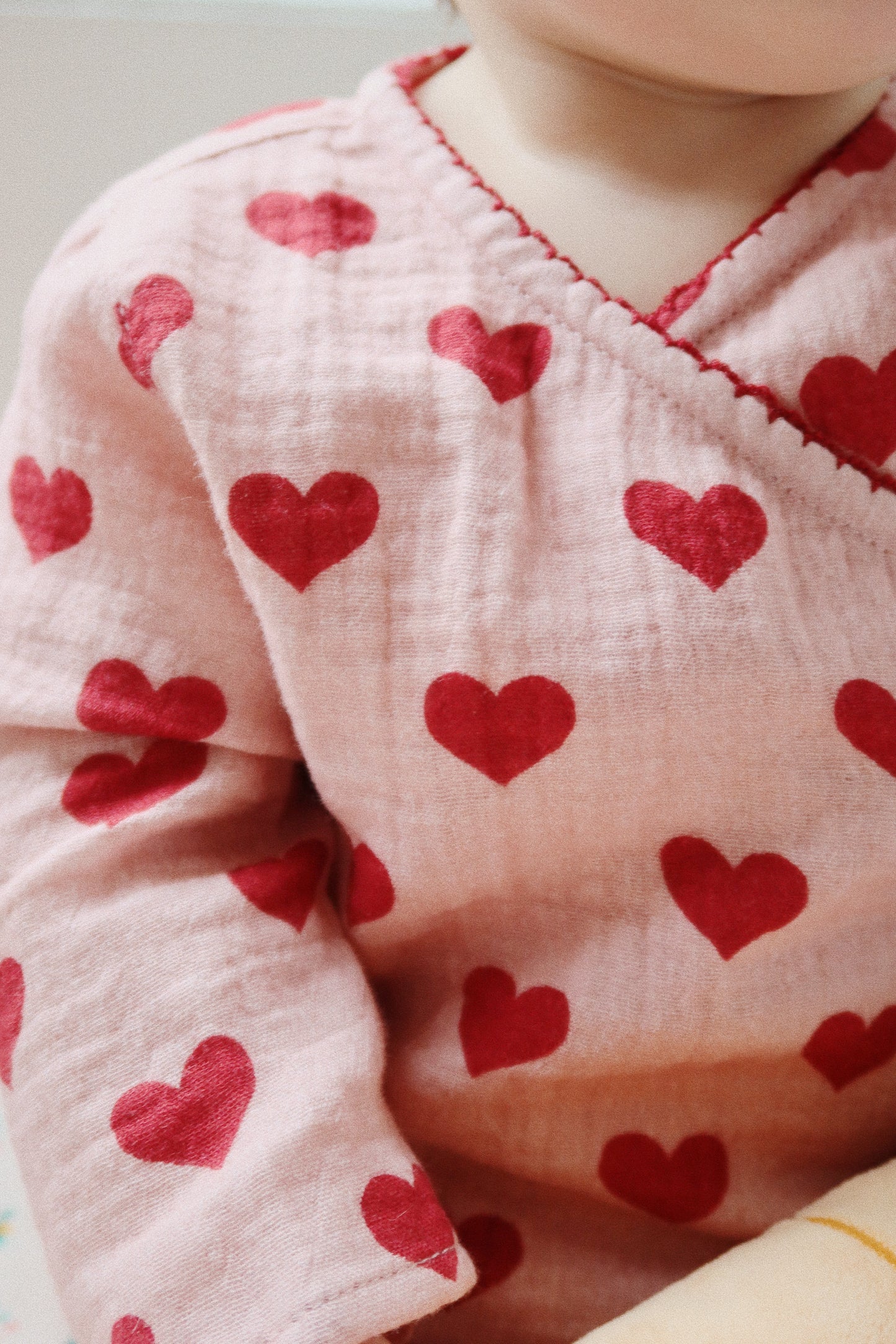 Ruffled blouse Coco 'Coeur Eclipse'