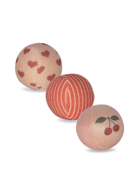 3er-Set Neoprenbälle 'Cherry'