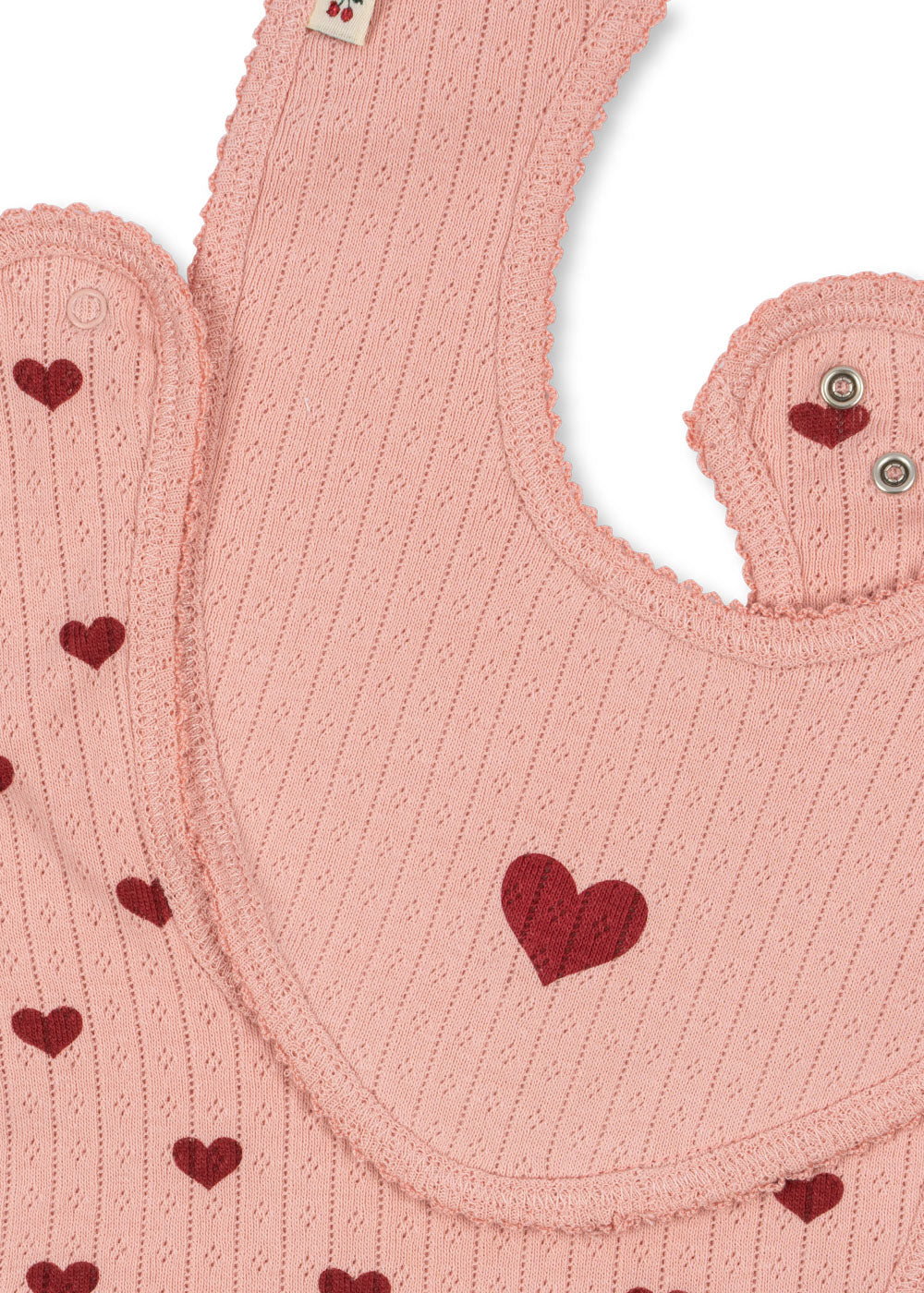 Set of 2 'Moon/Tobacco' bibs