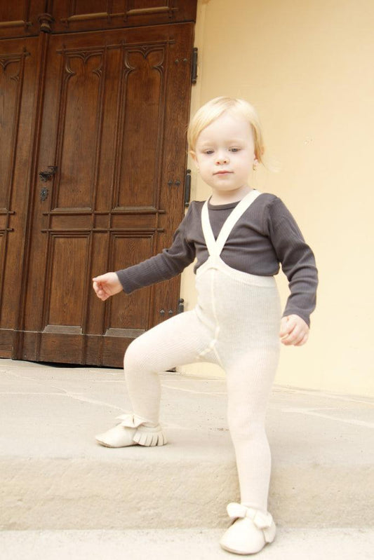 Strumpfhose Footed 'Cream Blend' - The Little One • Family.Concept.Store.