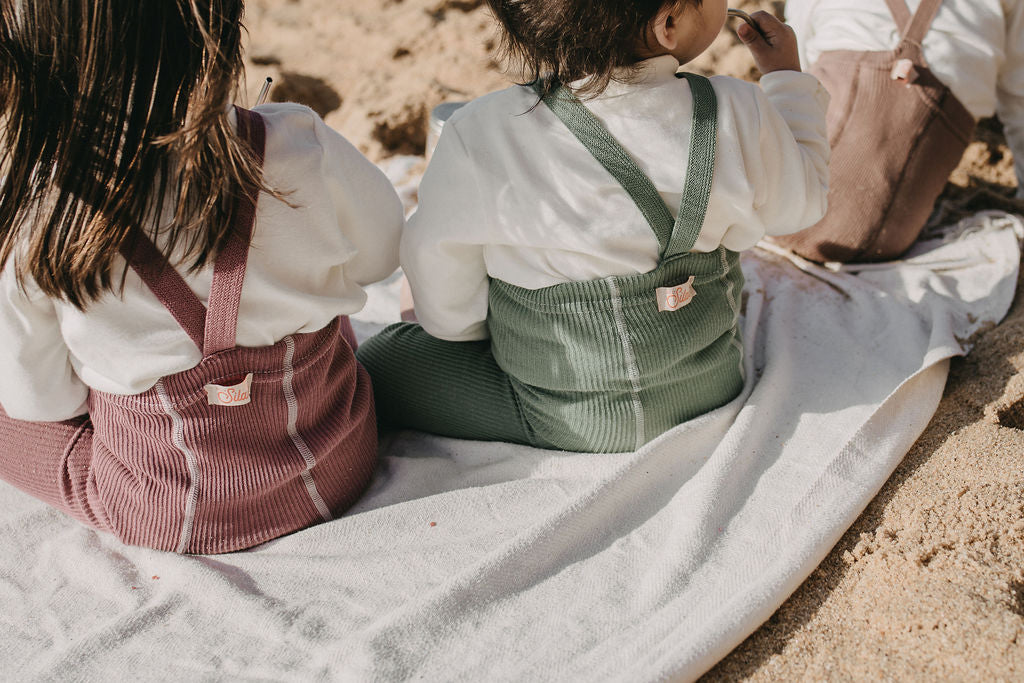 Strumpfhose Footless 'Matcha Oat Latte' - The Little One • Family.Concept.Store. 