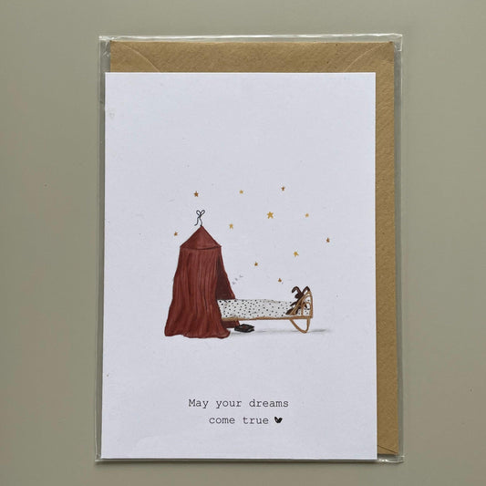 Grußkarte 'Dreams' - The Little One • Family.Concept.Store.