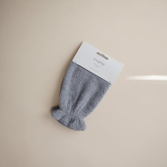 2er Set Waschhandschuhe 'Gray' - The Little One • Family.Concept.Store.